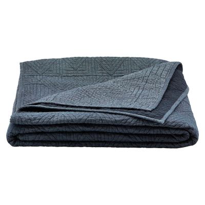 Tria Tagesdecke House Doctor-blau