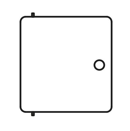 Componibili 4978 - Tür für Element 4979 Kartell
