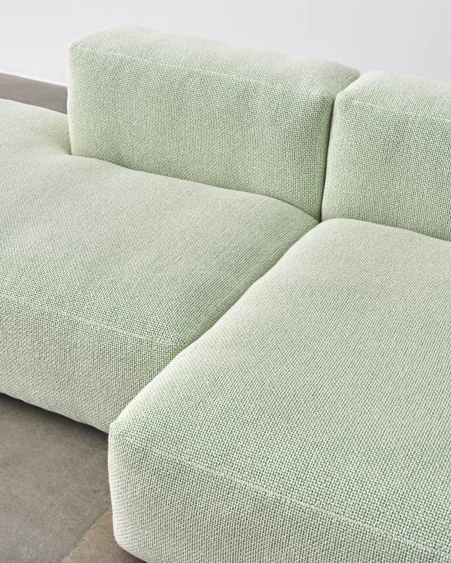 Mags Soft Sofa 2,5 Sitzer Combination 3 mit Armlehne rechts Hay
