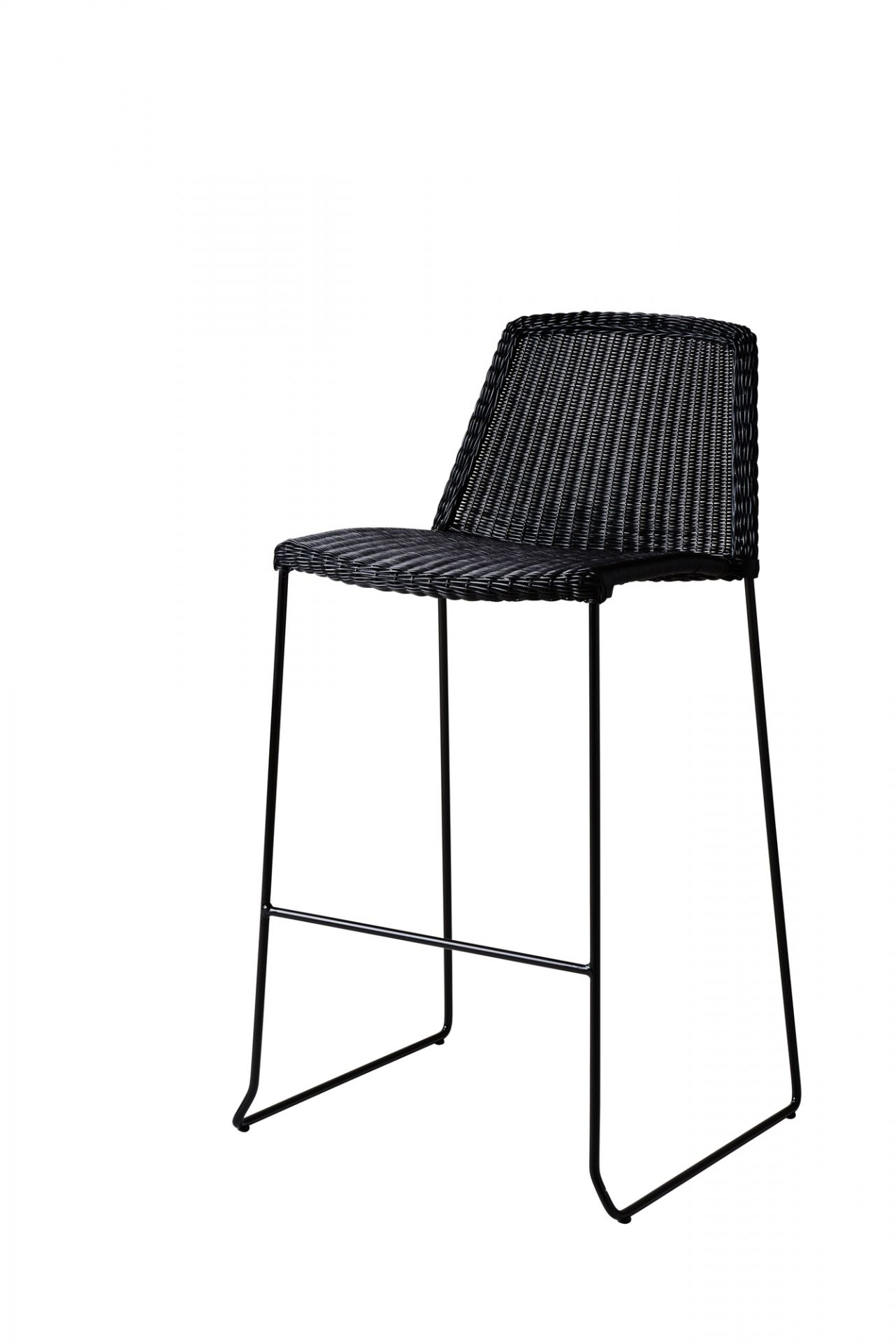 Breeze Outdoor Barhocker Schwarz Cane-Line