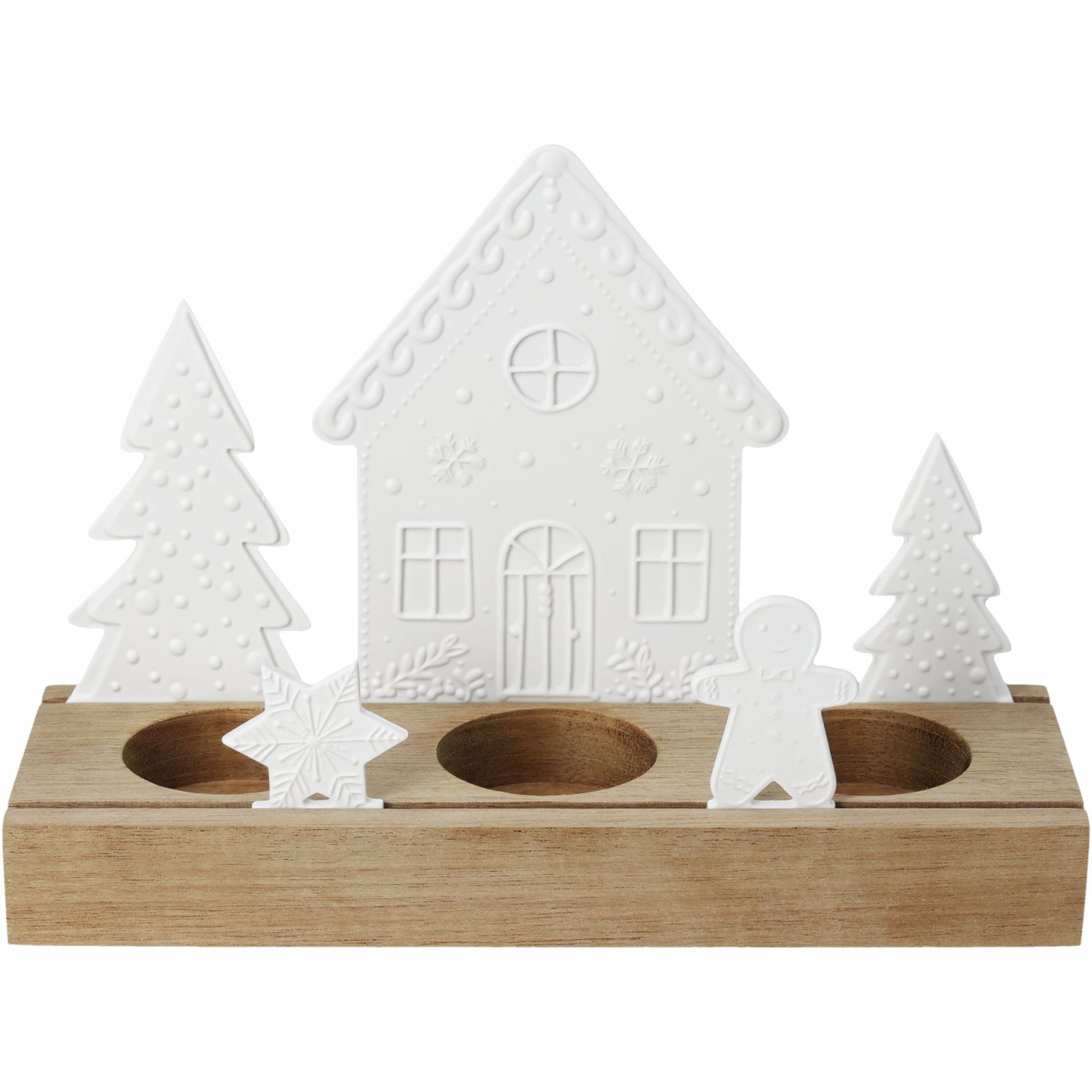 Lichtobjekt Lebkuchendorf Räder