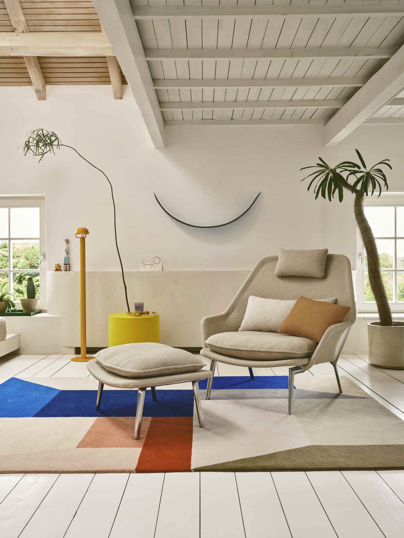 Slow Chair Sessel Stoff Vitra 