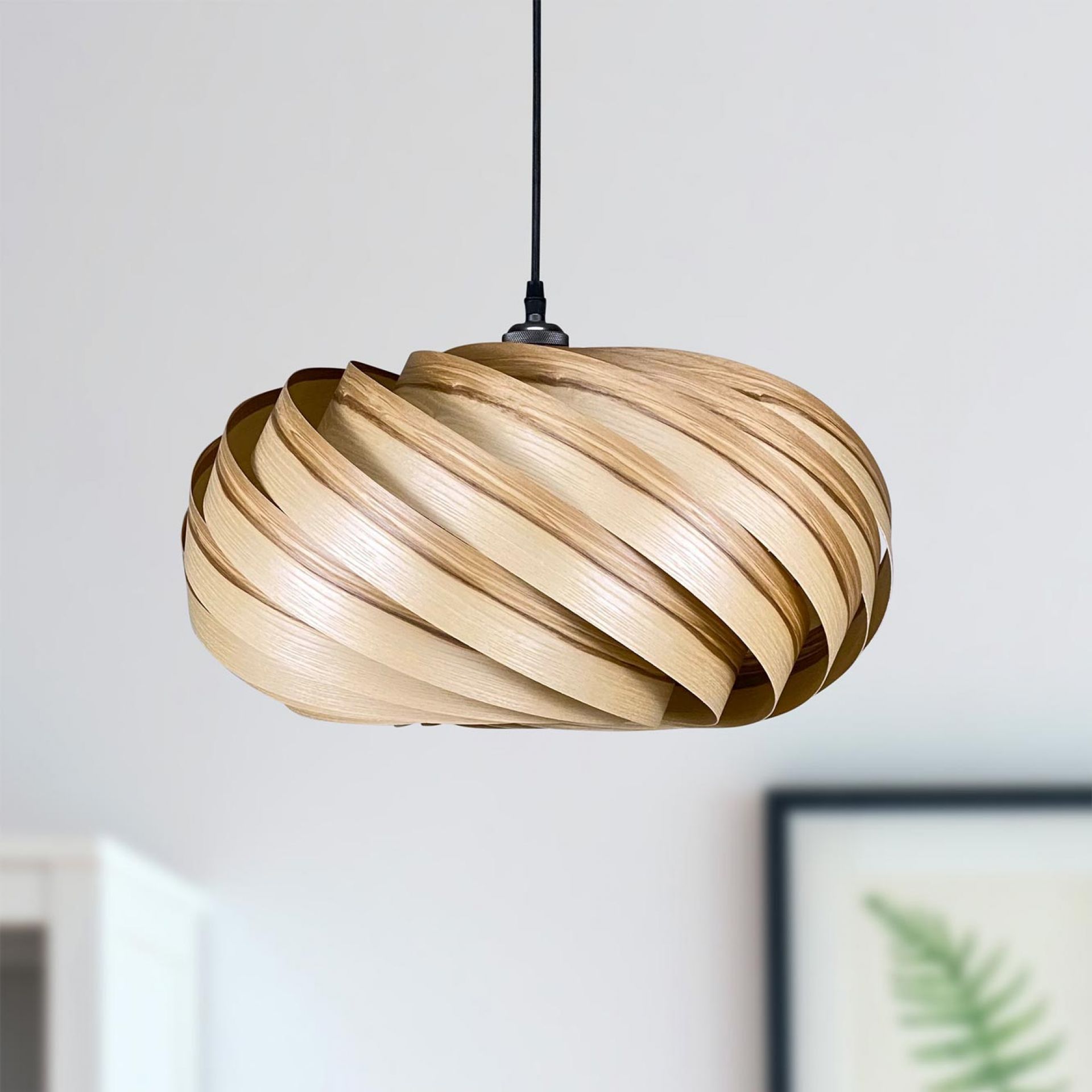 Quiescenta Hängeleuchte Ø45 cm Olivesche Gofurnit