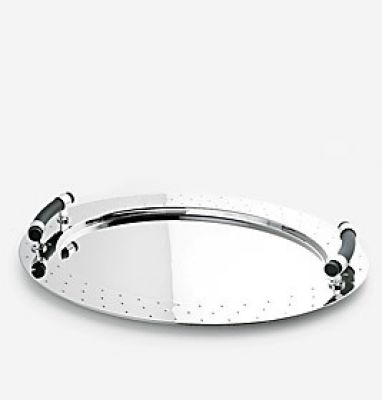 MG09 Tablett, oval mit Griffen Alessi