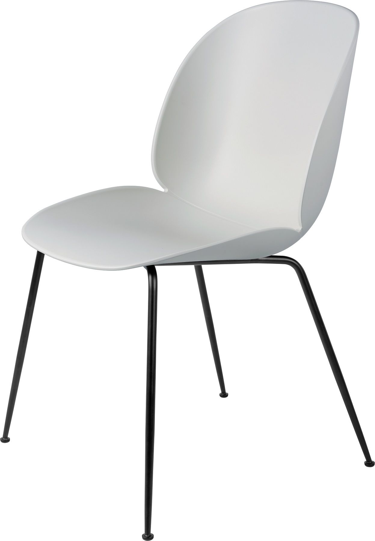 Beetle Chair Esszimmerstuhl Ungepolstert Konisches Gestell Gubi