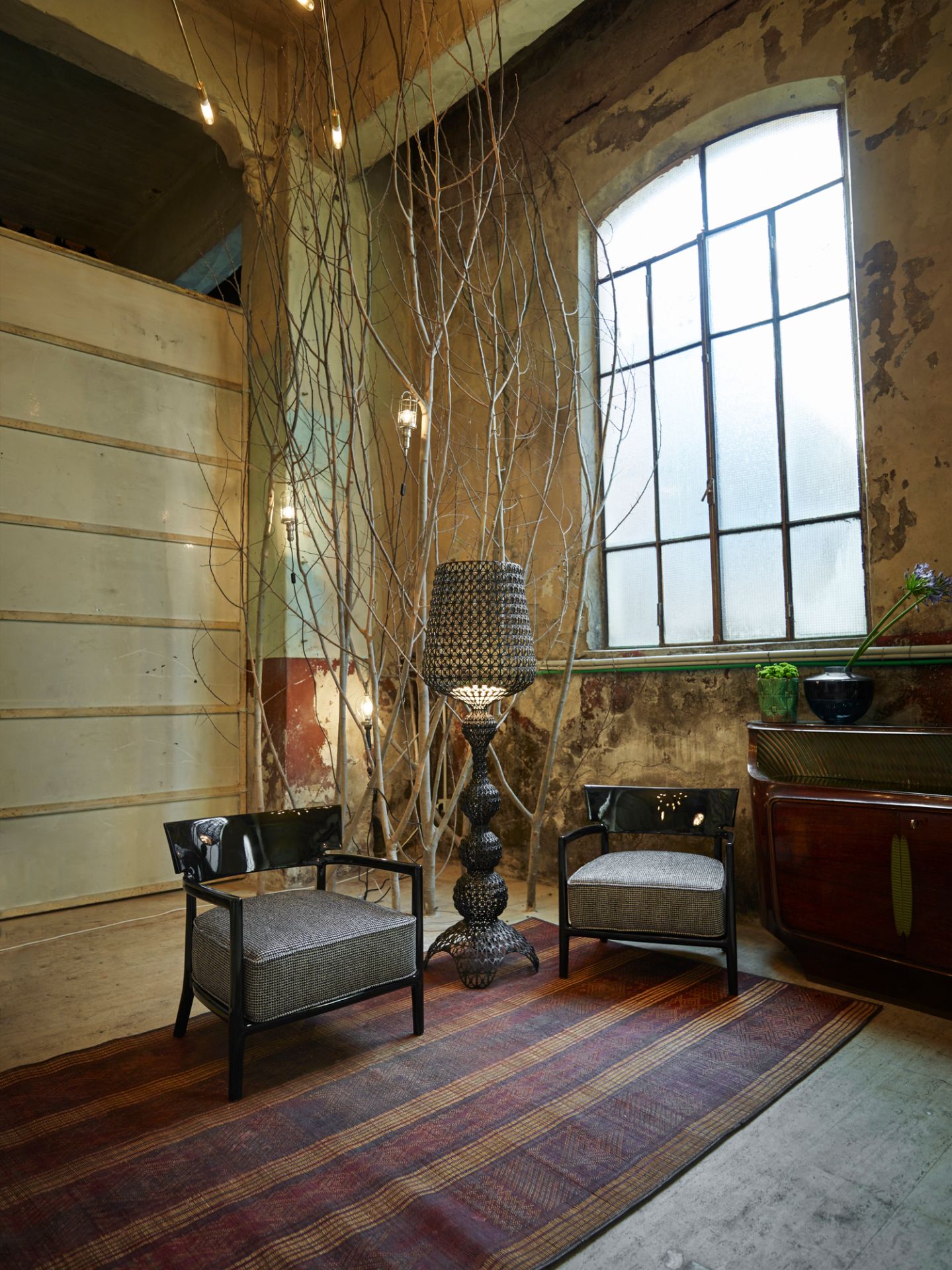 Cara Fancy Sessel Kartell Blassgruen