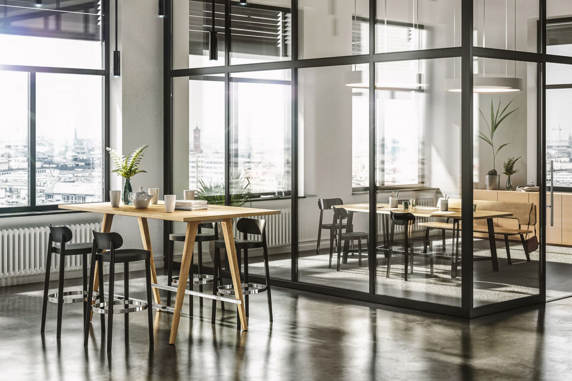 1510 Stehtisch Thonet