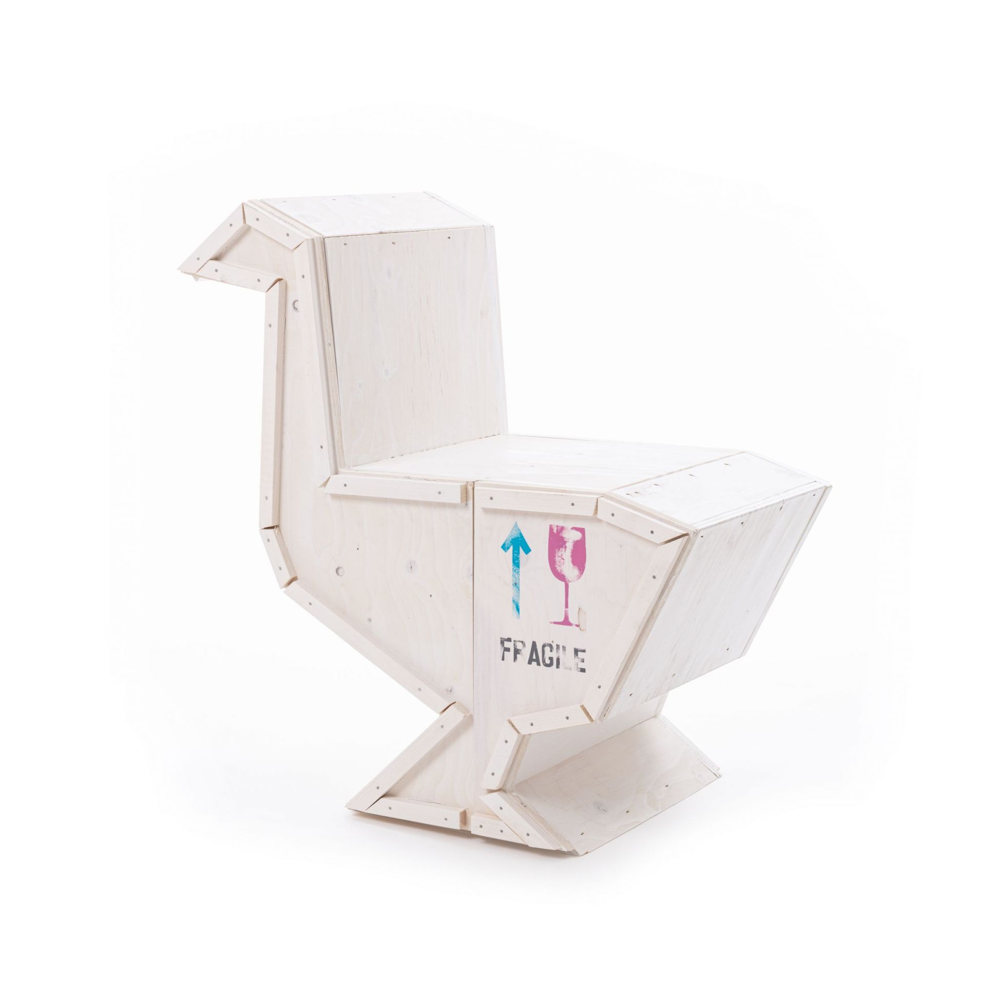 Sending Animals 2.0 Goose Schrank weiss Seletti