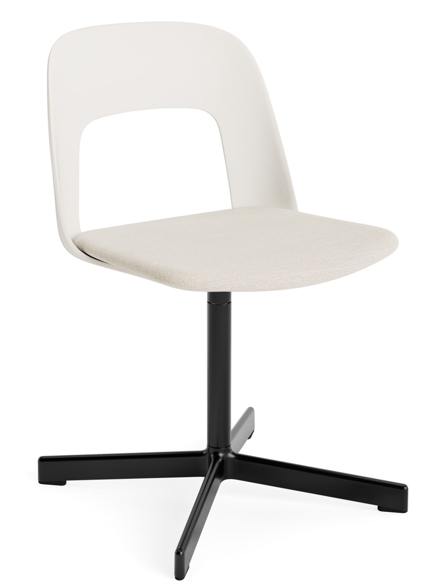 Layout Side Chair 133 4-Stern Drehfuß Stuhl Hay