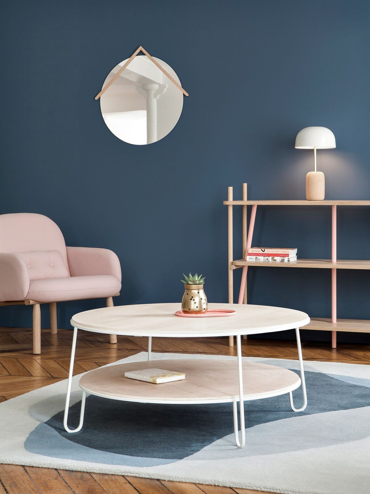 Eugenie Couchtisch Ø90 cm Hartô