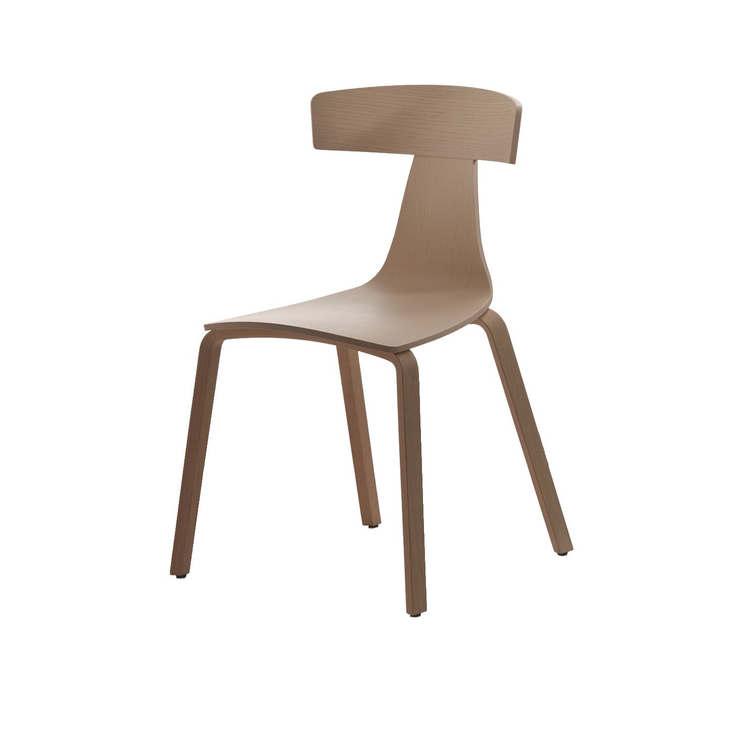 Remo Holzstuhl Esche Kreide Plank Remo Holzstuhl Esche Kreide Plank