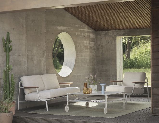 Settle Lounge Chair Sessel Outdoor Muuto