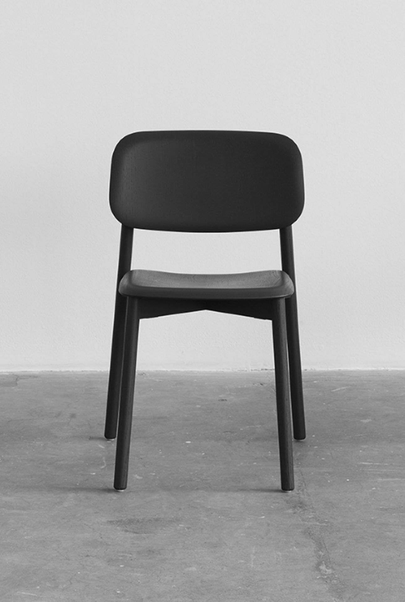 Soft Edge 60 Chair Stuhl Holz Hay Eiche schwarz gebeizt Soft Edge 60 Chair Stuhl Holz Hay Eiche schwarz gebeizt