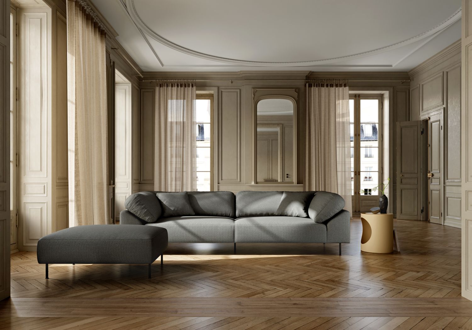Collar Sofa 3 -Sitzer Woud