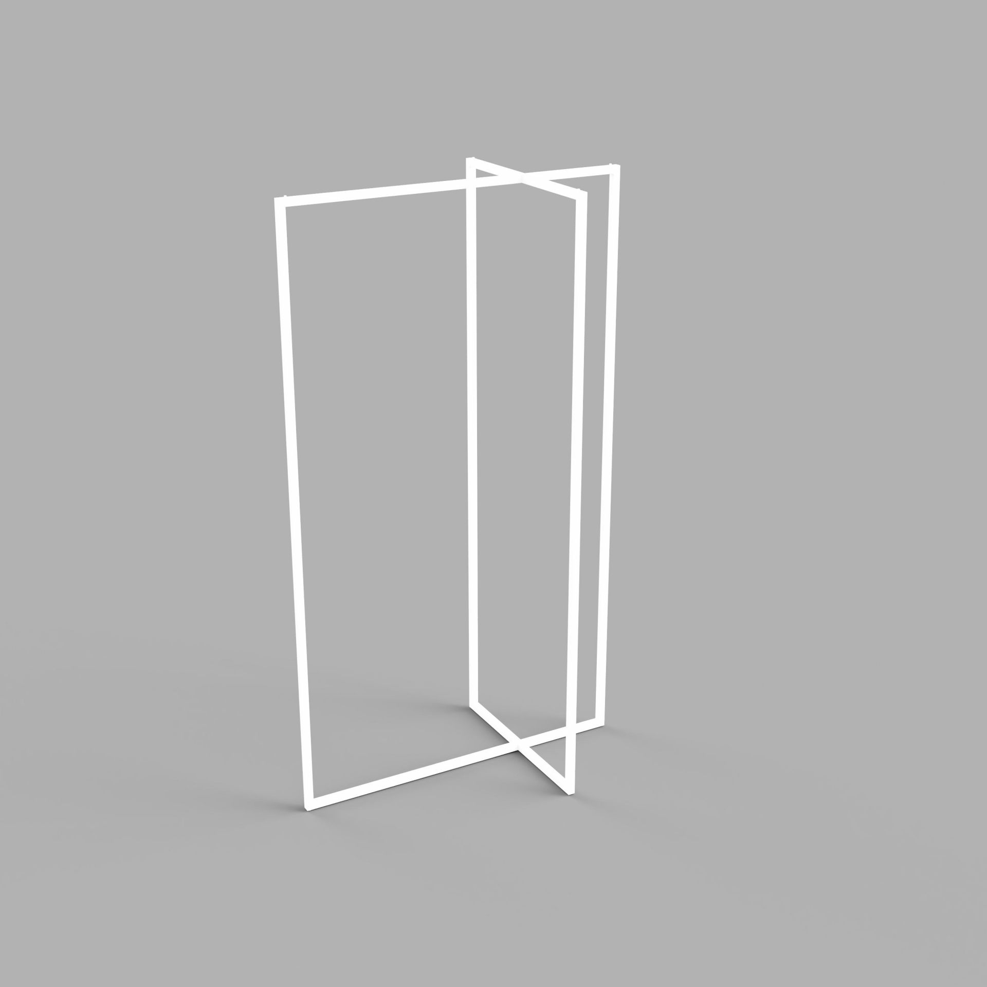 Modular Frames L Garderobe Weiß Roomsafari