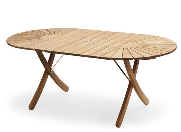 Selandia Table Esstisch Outdoor Skagerak by Fritz Hansen