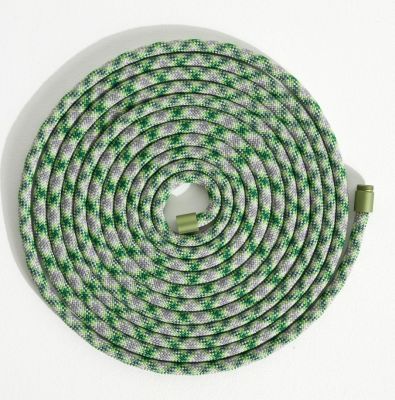 Ersatzkordel 5 Meter für Quasar Nomad Lamp Akkuleuchte HELLGRÜN / GRAU Petite Friture EINZELSTÜCK