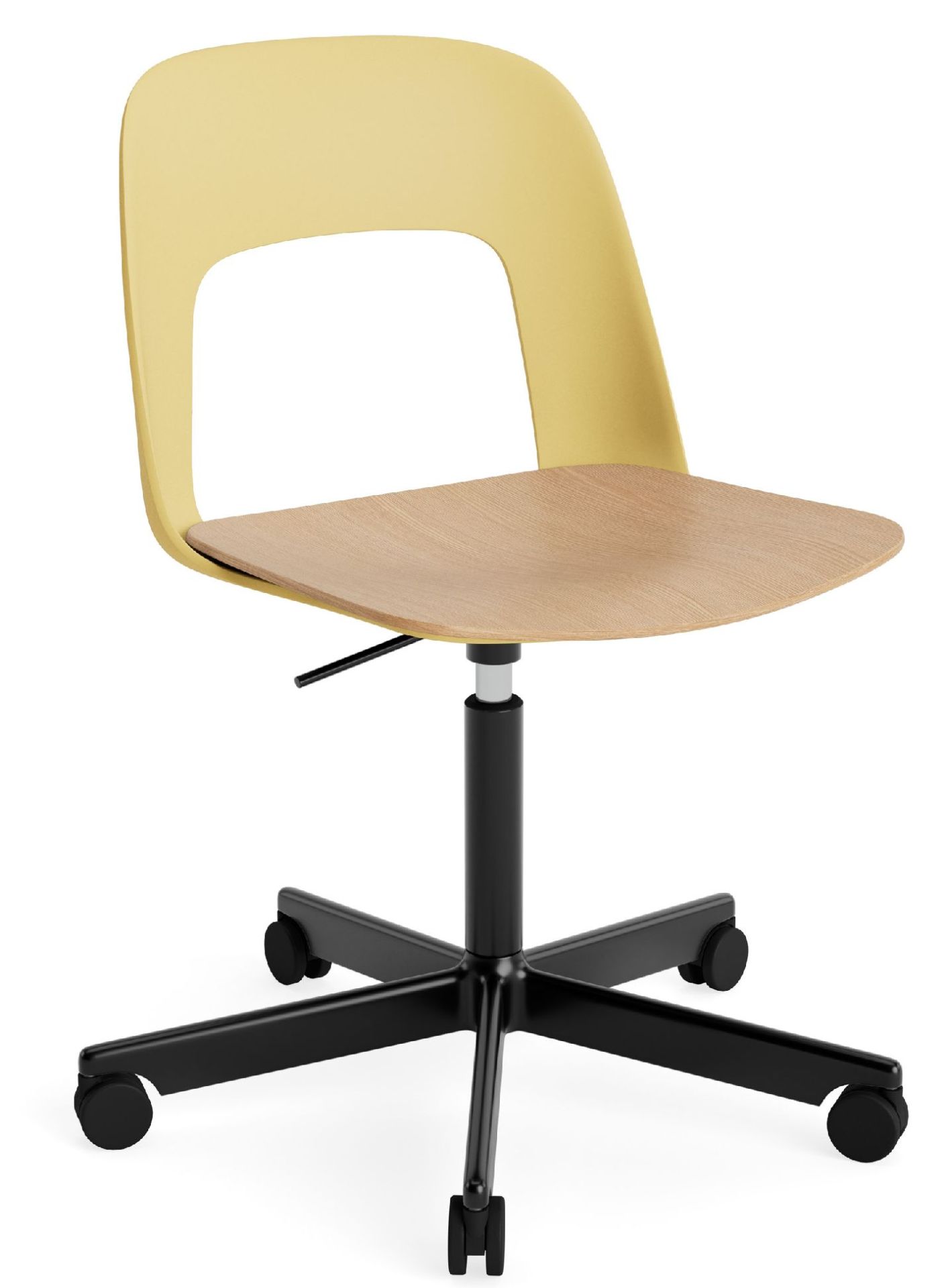 Layout Side Chair 142 5-Stern Drehfuß Stuhl Hay