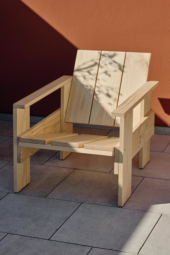 Crate Lounge Chair Outdoor Sessel Hay Schwarz Crate Lounge Chair Outdoor Sessel Hay Schwarz