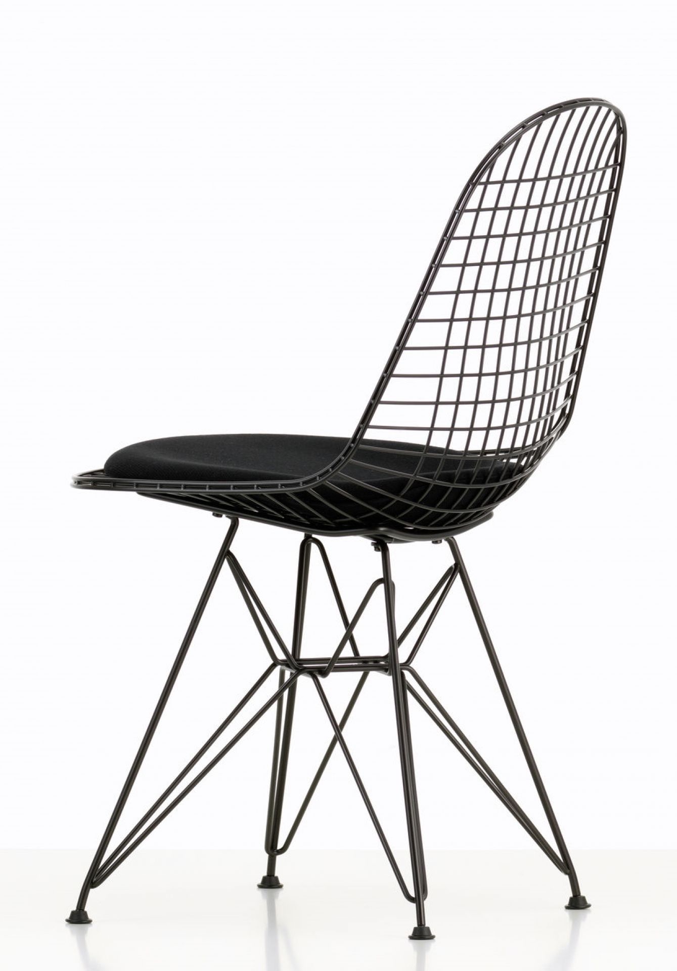 DKR-5 Wire Chair Stuhl mit Sitzkissen Vitra