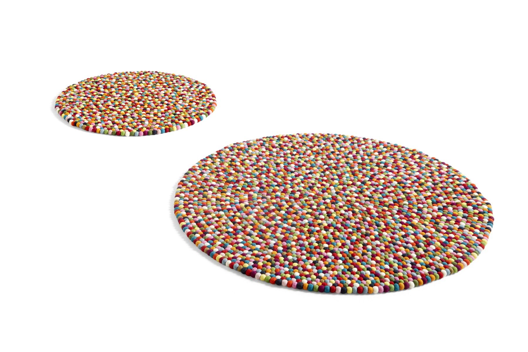 Pinocchio Teppich Ø140 cm Multicolor Hay