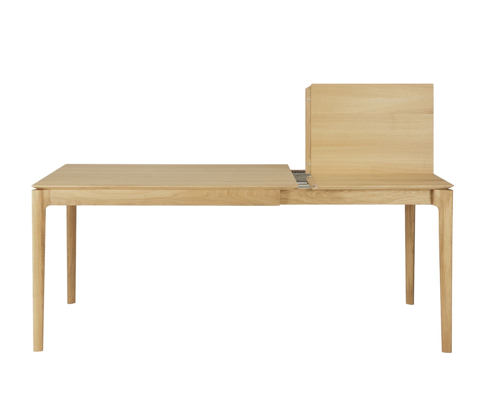 Bok ausziehbarer Tisch Eiche rechteckig Breite 120/180 cm Ethnicraft