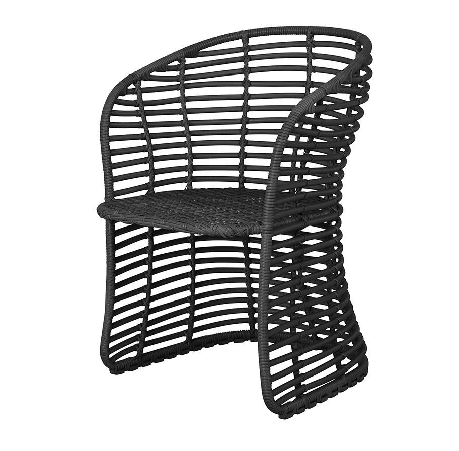 Basket Sessel Graphit Cane-Line