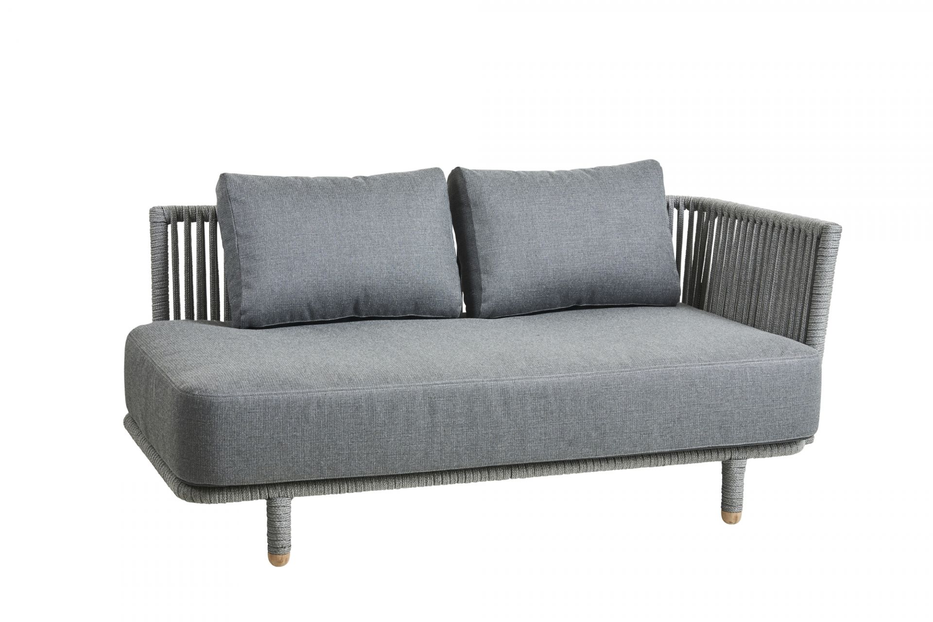 Moments Outdoor 2-Sitzer Sofa links Cane-Line