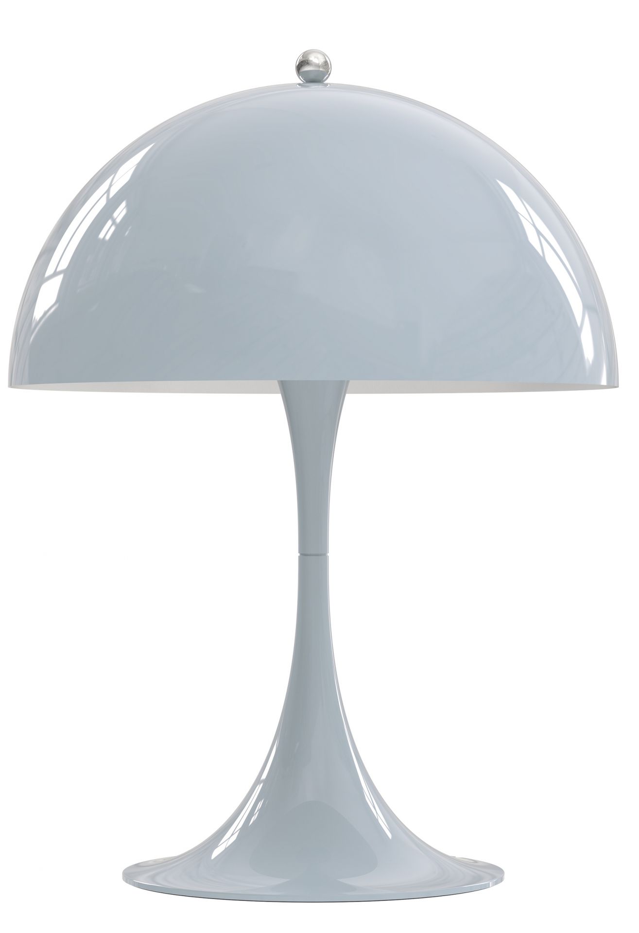Panthella 250 Table lamp LED Tischleuchte Louis Poulsen Metall Blassblau lackiert