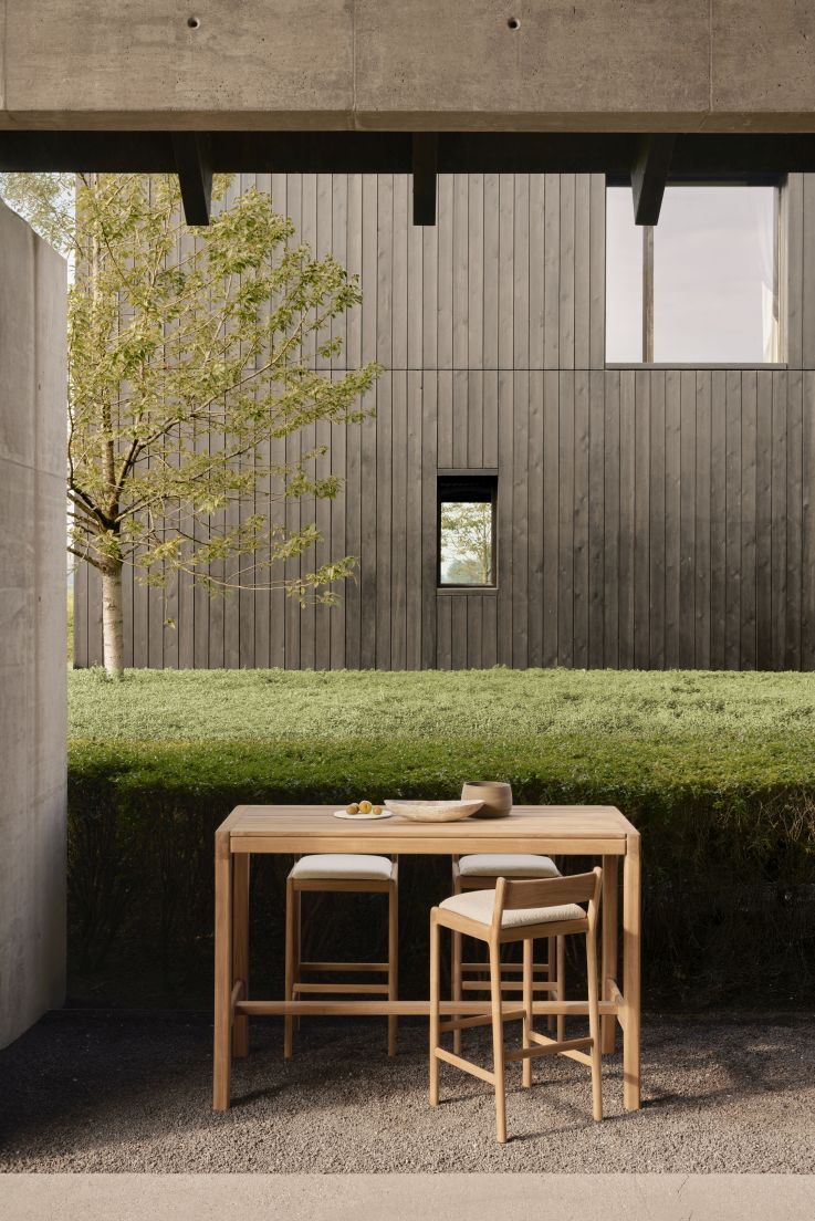 Jack Outdoor Barhocker Teakholz Ethnicraft