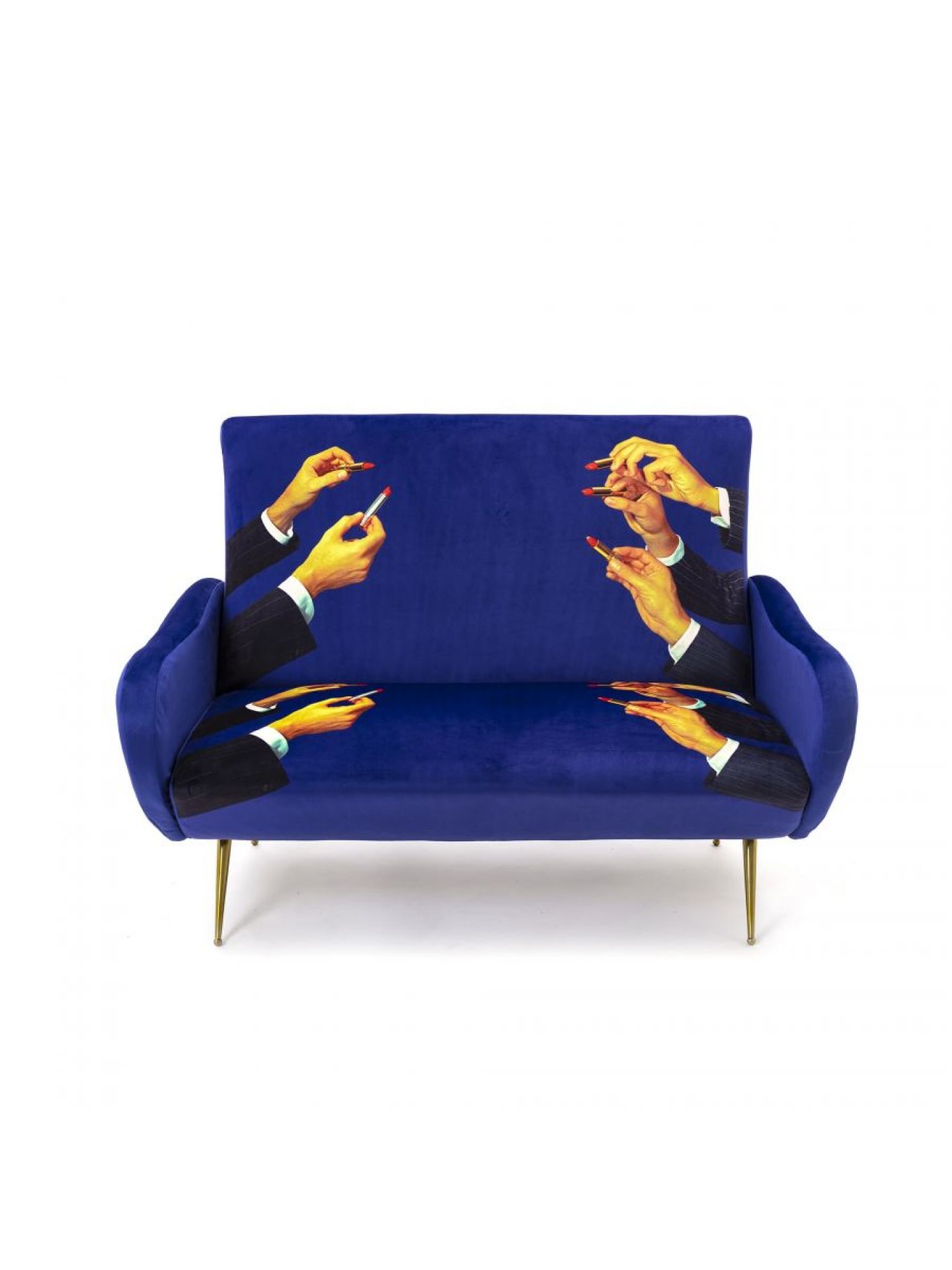 Toiletpaper 2-Sitzer-Sofa Lipsticks Seletti