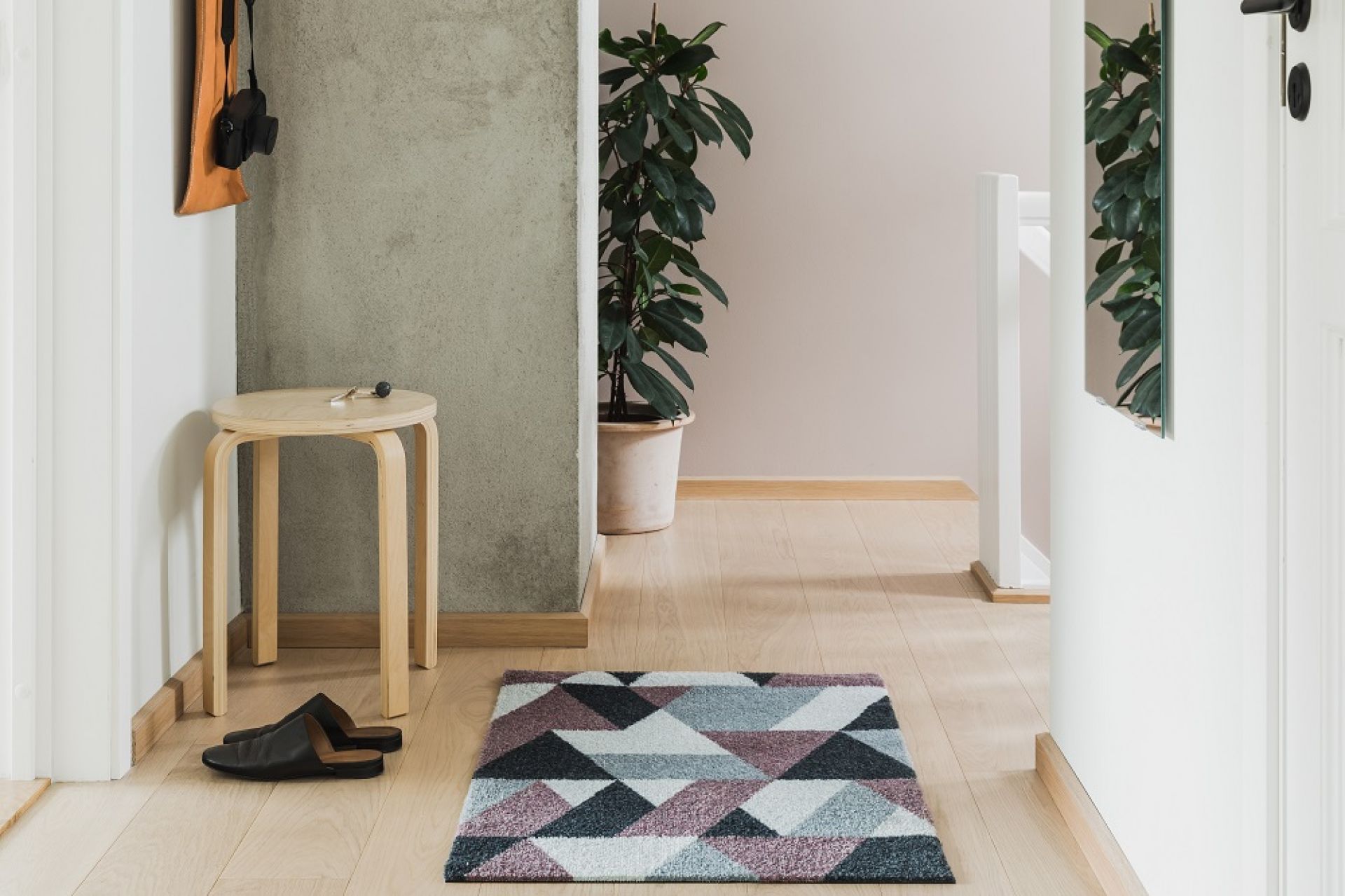 Blåne Indoor / Outdoor Fußmatte B 85 x T 115 cm /  HERBST Heymat EINZELSTÜCK 