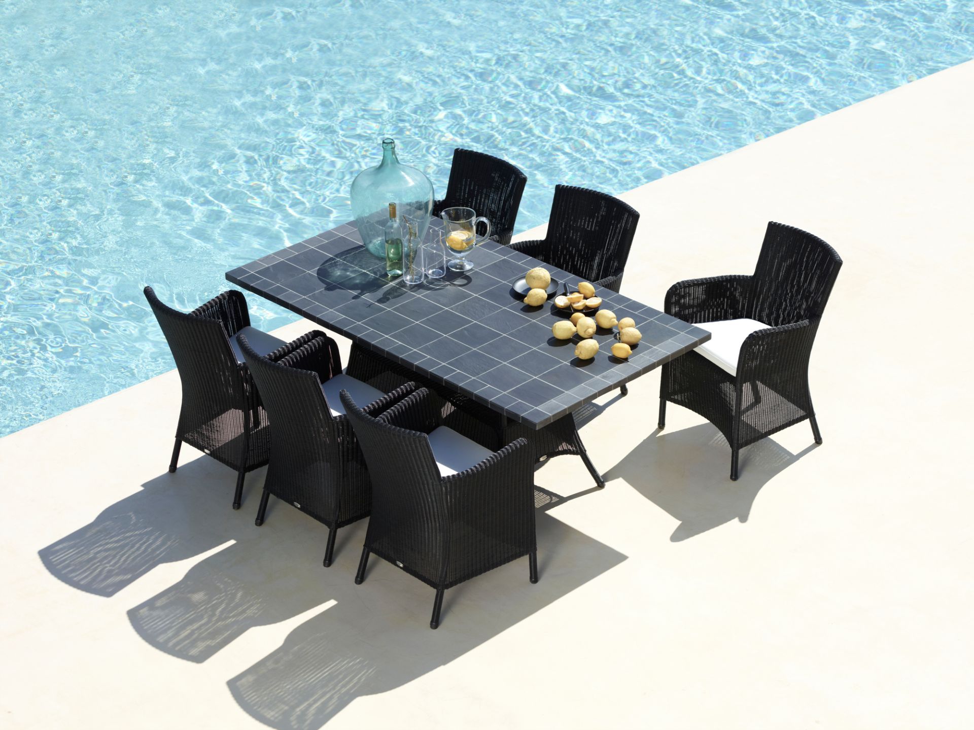 Hampsted Outdoor Sessel schwarz Cane-Line