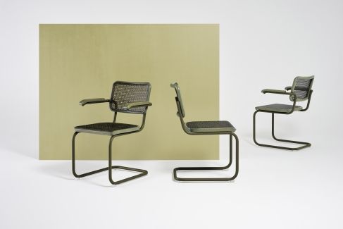 S 64 V Stahlrohr Klassiker Freischwinger Thonet