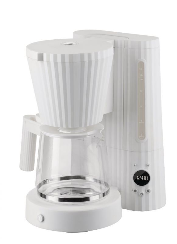 MDL14 Plissé Filterkaffeemaschine Alessi Weiss