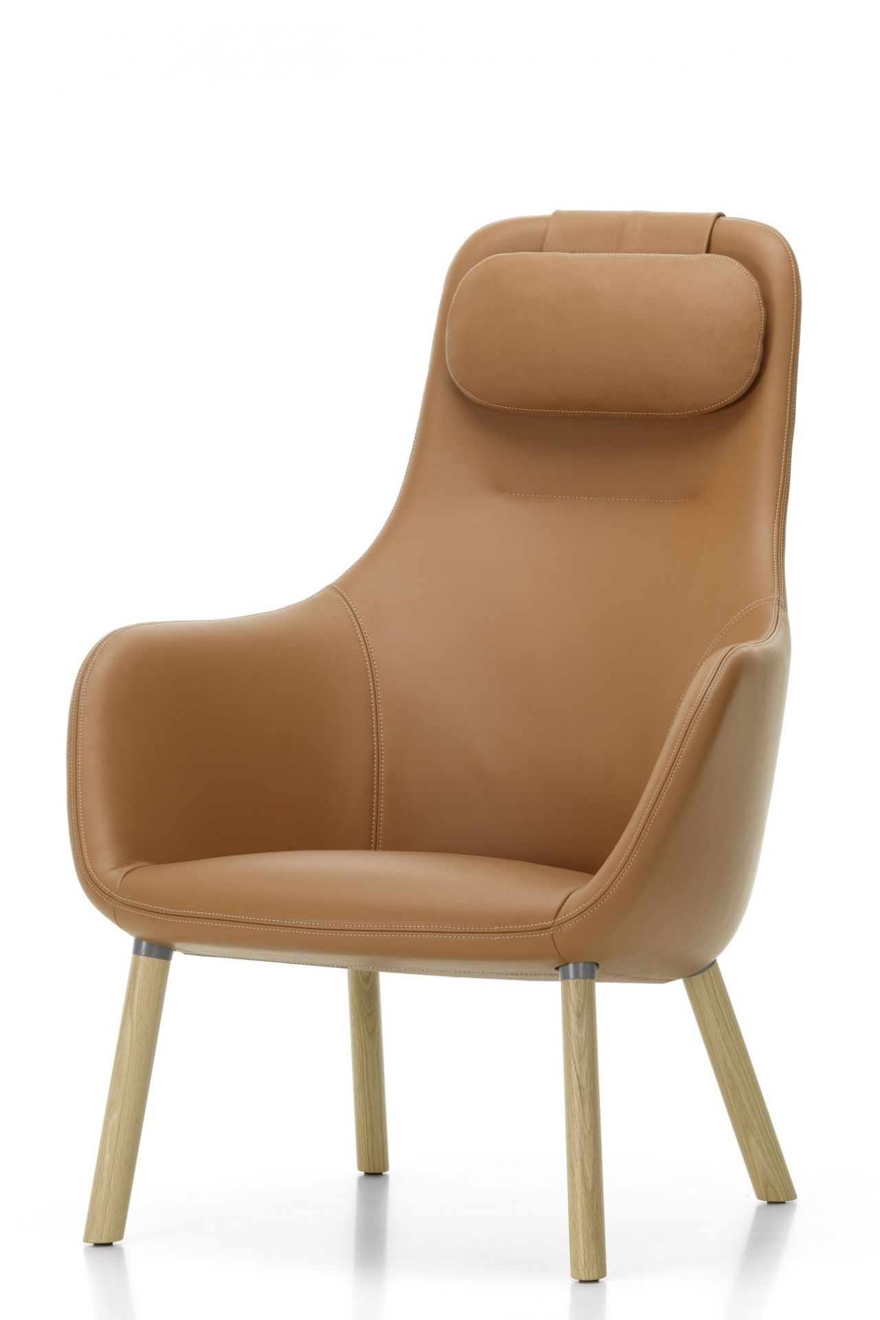 Hal Lounge Chair Sessel + Ottoman Sitzkissen integriert Vitra