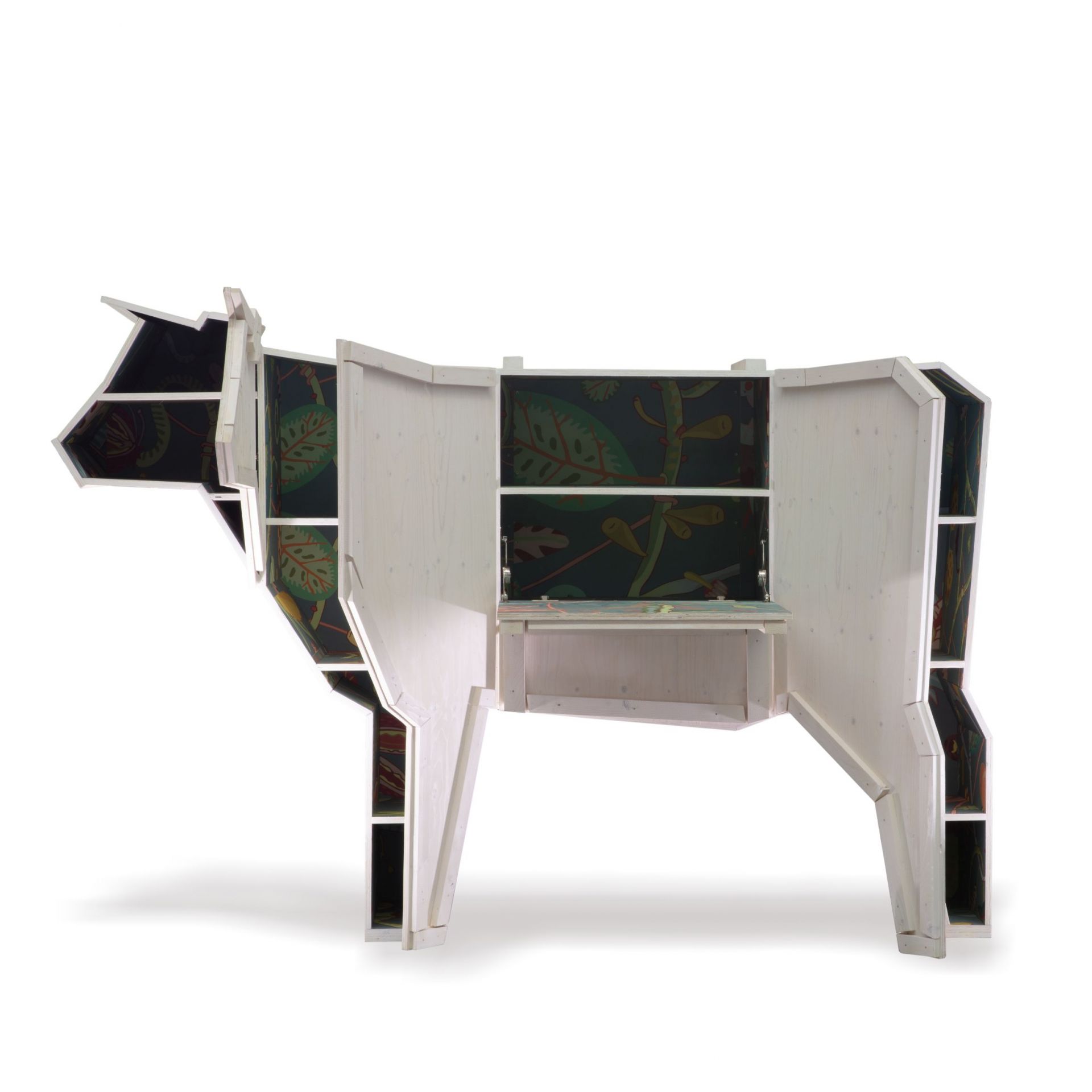 Sending Animals 2.0 Cow Schrank weiss Seletti
