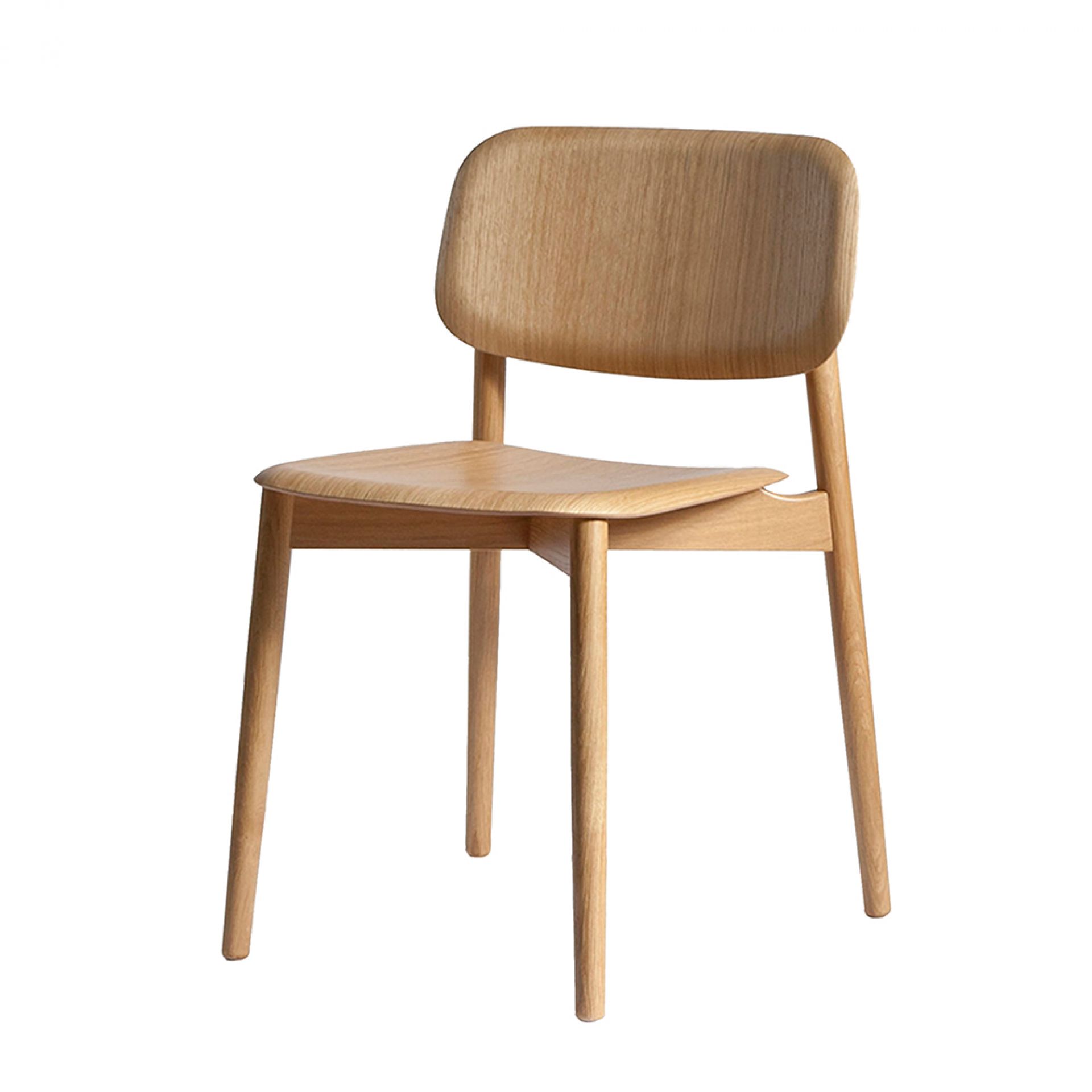 Soft Edge 60 Chair Stuhl Holz Hay Eiche matt lackiert
