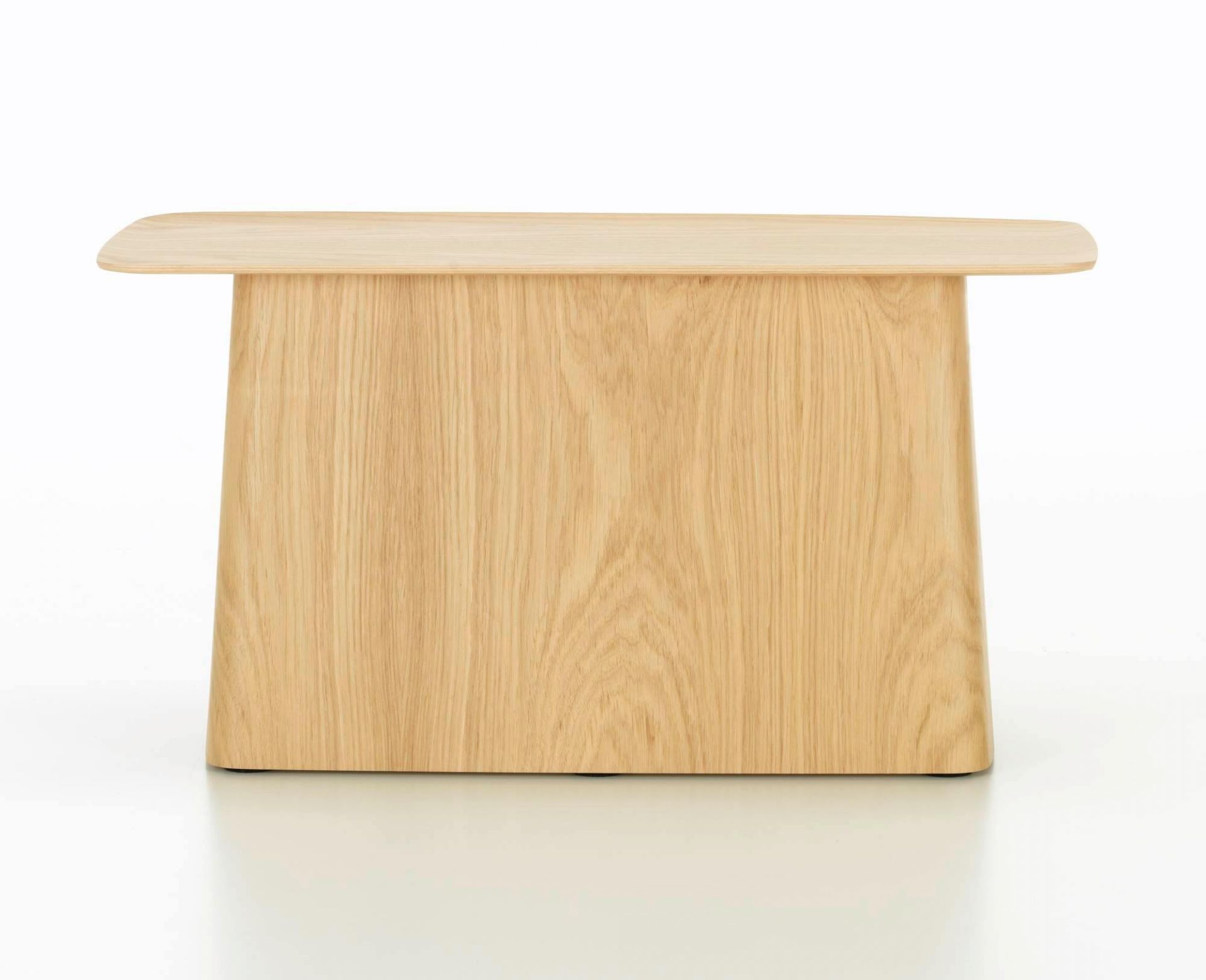 Wooden Side Table Beistelltisch Eiche groß Vitra