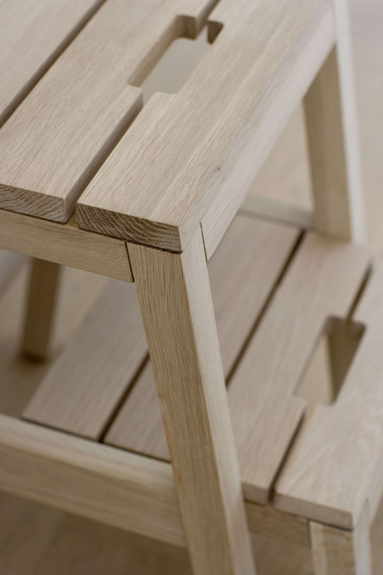 Dania Step Ladder Trittleiter Skagerak by Fritz Hansen