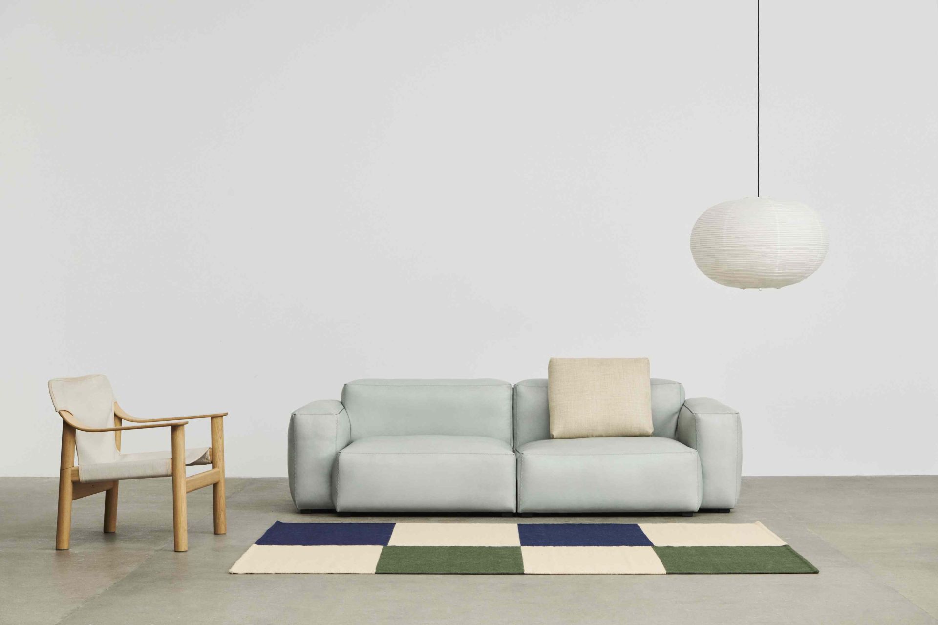 Mags Soft Sofa 2,5 Sitzer Combination 1 Low Armrest Hay