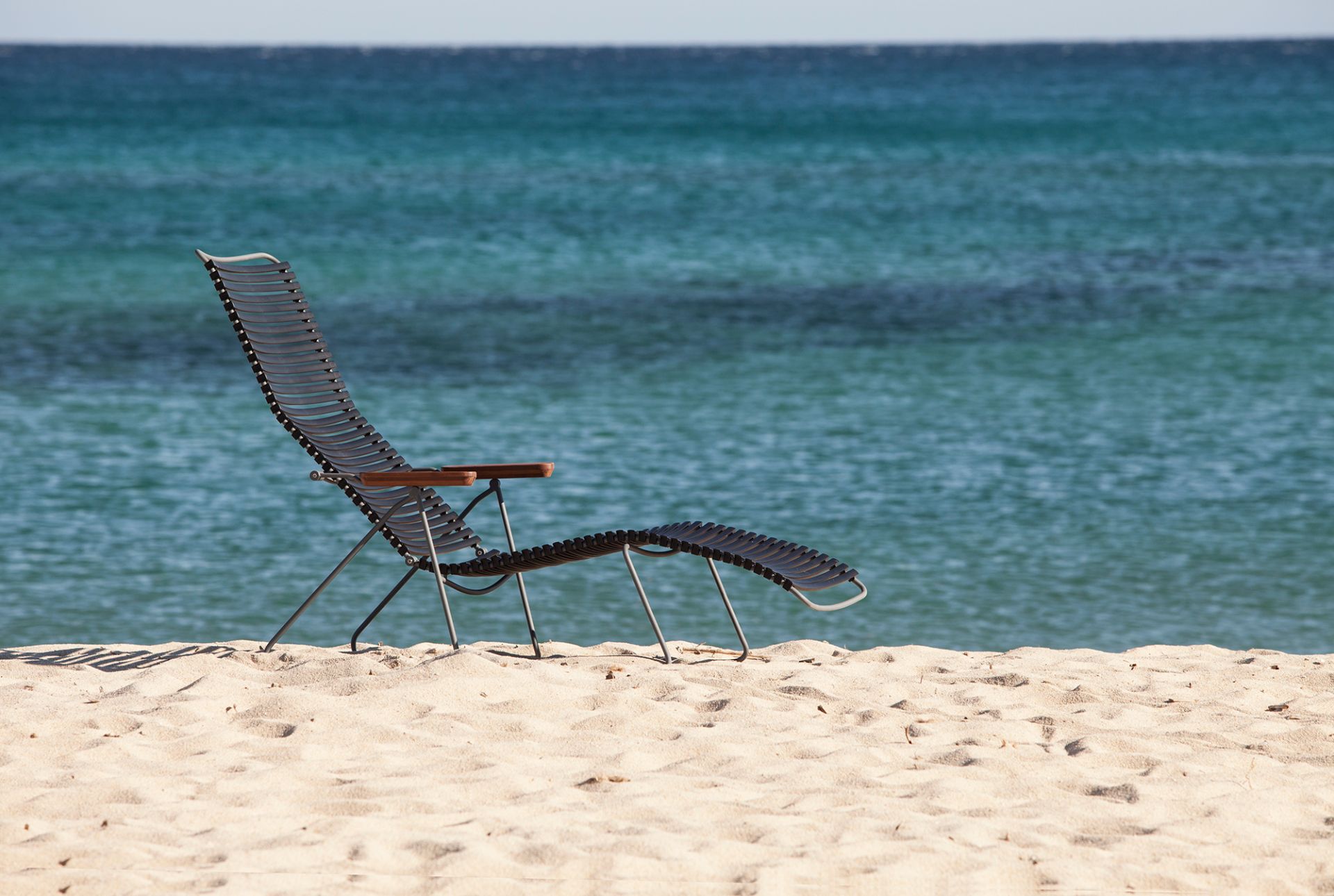 Click Sunlounger Outdoor Sonnenliege Houe Schwarz