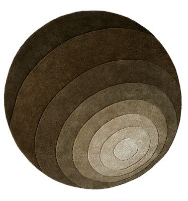 Luna Rug Teppich Dunkelgrün Verpan