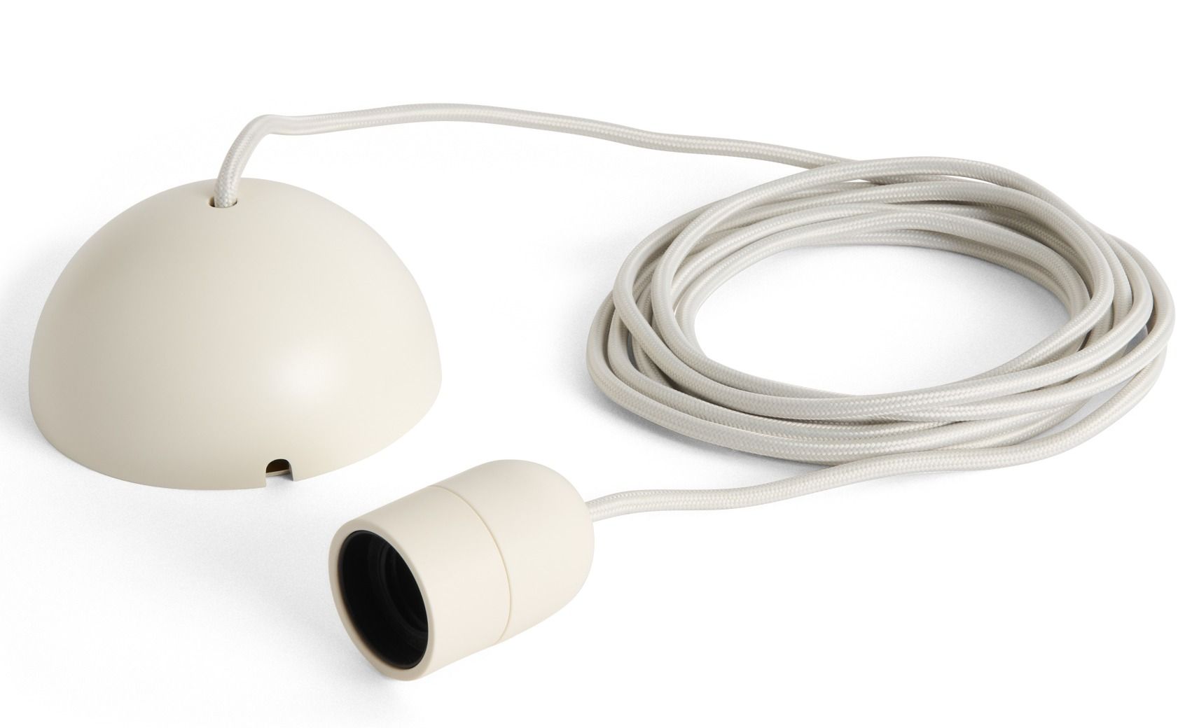 Common Cord Set / Fassung Set für Pendelleuchte Hay Lehm weiss