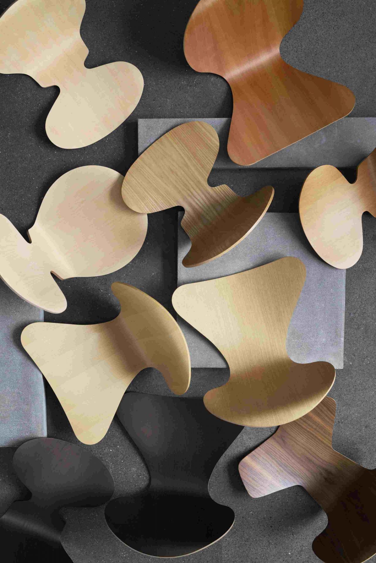 Die Ameise Stuhl 3101 4-Bein Gestell Fritz Hansen