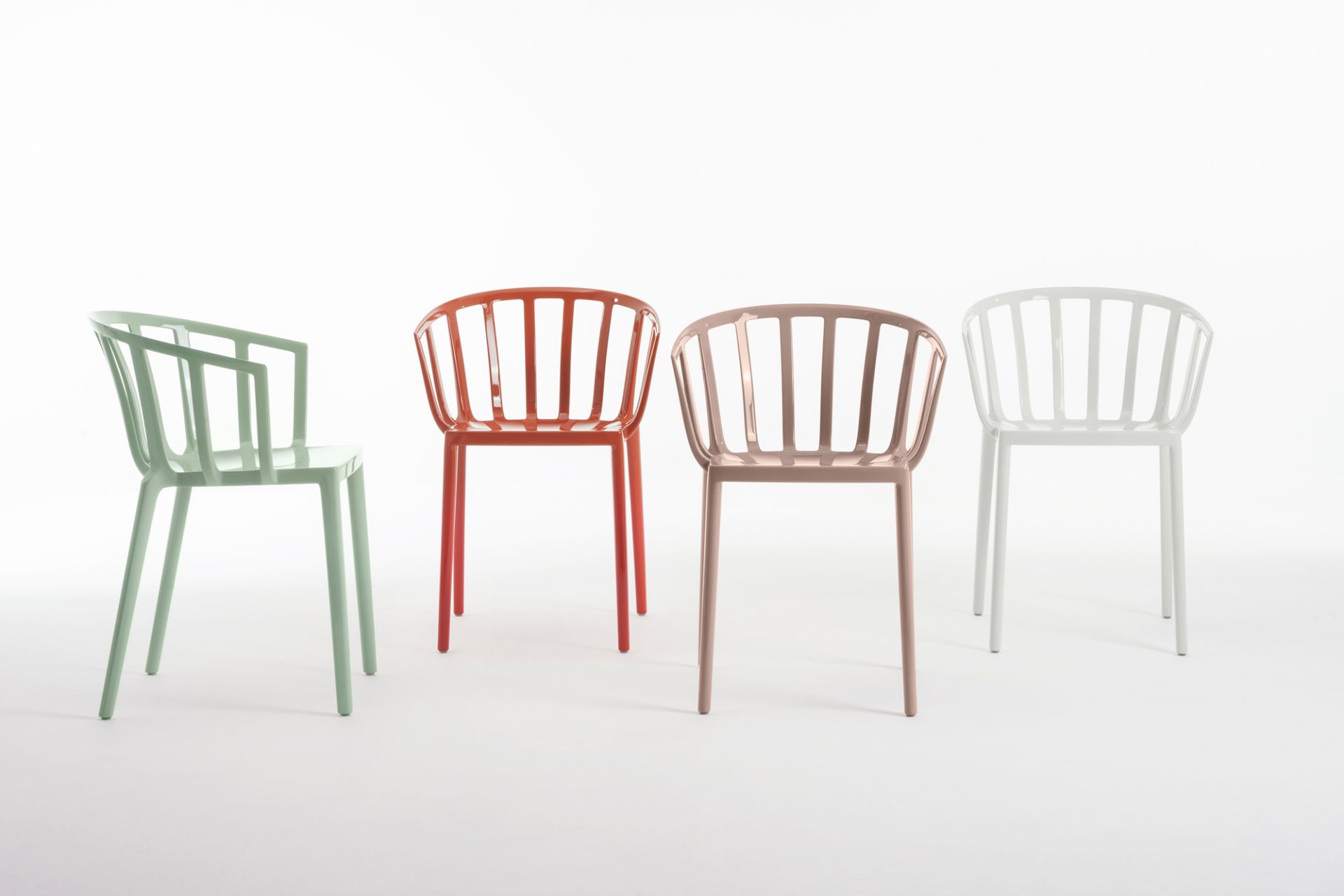 Venice Glänzend Stuhl Kartell