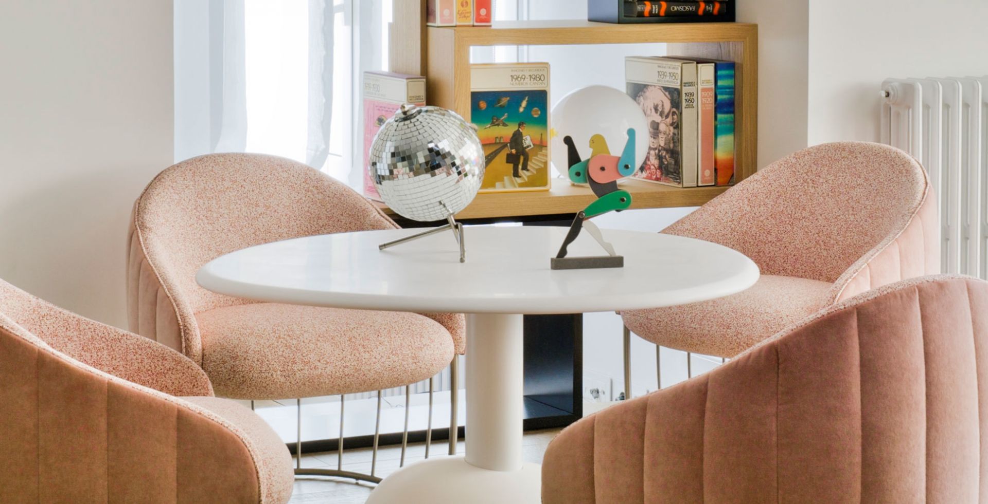 Vesper Tisch Grau-Taupe Sancal