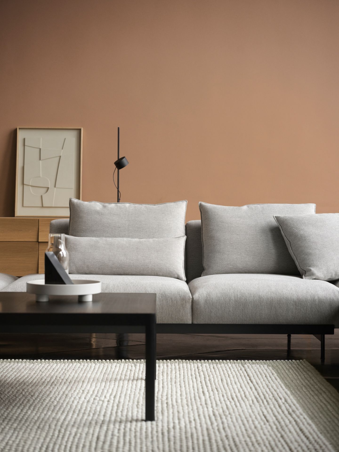 In Situ Modular Sofa 3-Sitzer Chaise Longue Muuto