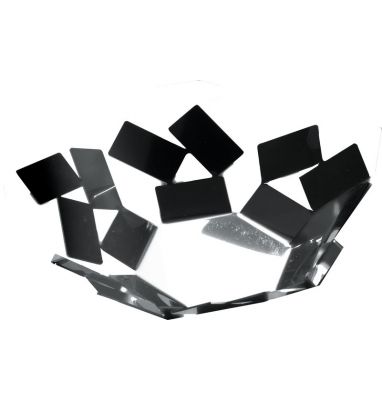 La Stanza Dello Scirocco Korbschale epoxidharz-lackiert MT01 schwarz Alessi