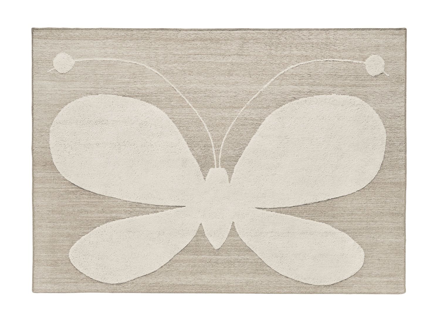 Lucia Eames Butterfly Wool Teppich Nanimarquina